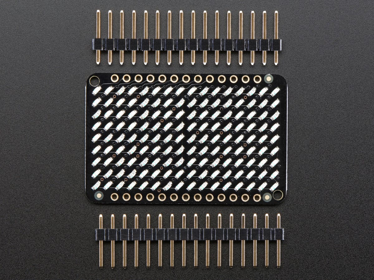 LED Charlieplexed Matrix - 9x16 LEDs - Green by Adafruit - The Pi Hut