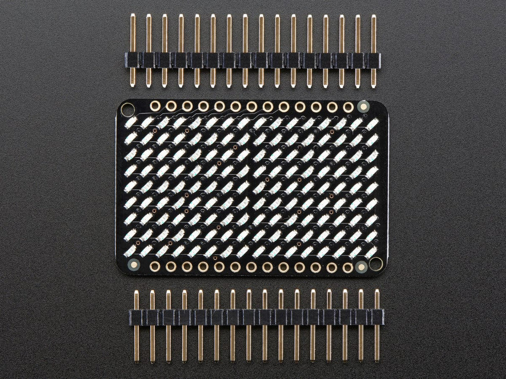 LED Charlieplexed Matrix - 9x16 LEDs - Green by Adafruit - The Pi Hut