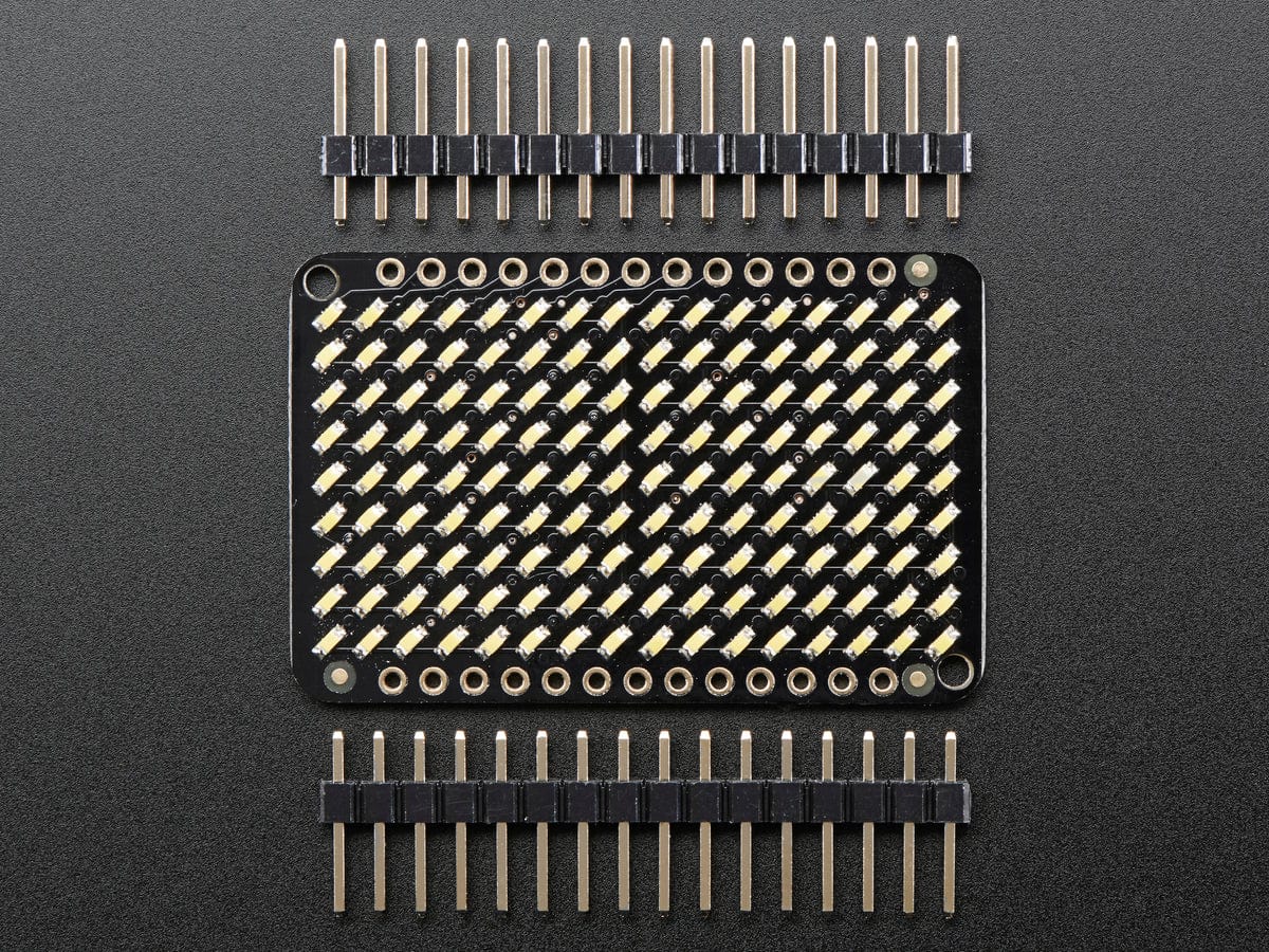 LED Charlieplexed Matrix - 9 x 16 LEDs - Warm White by Adafruit - The Pi Hut