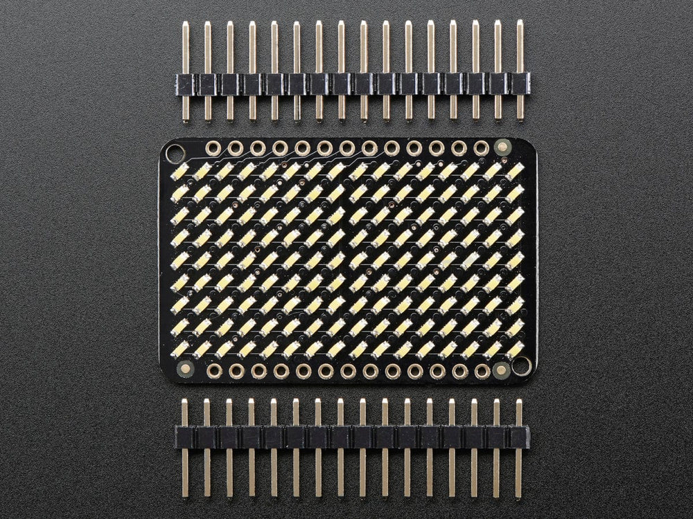 LED Charlieplexed Matrix - 9 x 16 LEDs - Warm White by Adafruit - The Pi Hut