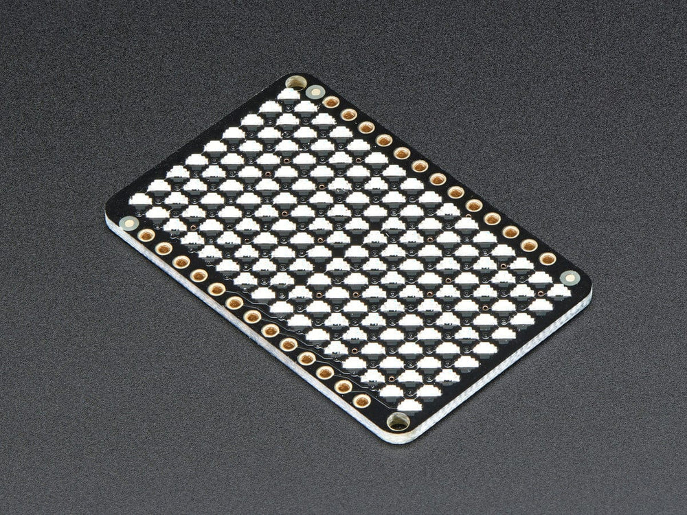LED Charlieplexed Matrix - 9x16 LEDs - Yellow by Adafruit - The Pi Hut
