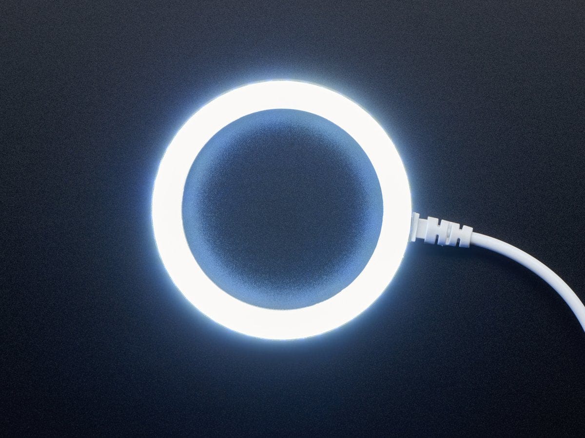 LED Ring Light - 76mm Diameter by The Pi Hut - The Pi Hut