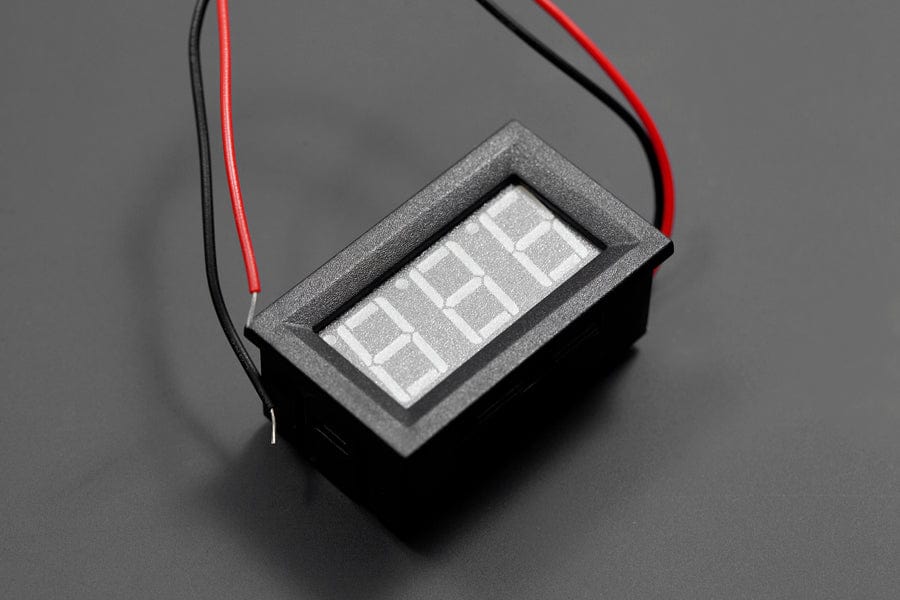 LED Voltage Meter (Blue) by DFRobot - The Pi Hut