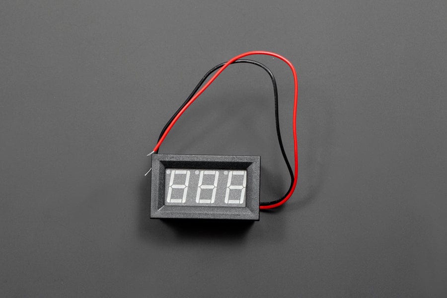 LED Voltage Meter (Blue) by DFRobot - The Pi Hut