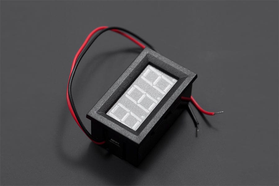 LED Voltage Meter (Green) by DFRobot - The Pi Hut