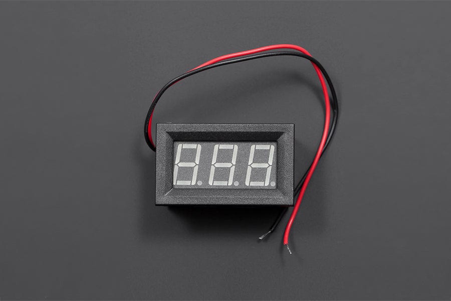 LED Voltage Meter (Green) by DFRobot - The Pi Hut