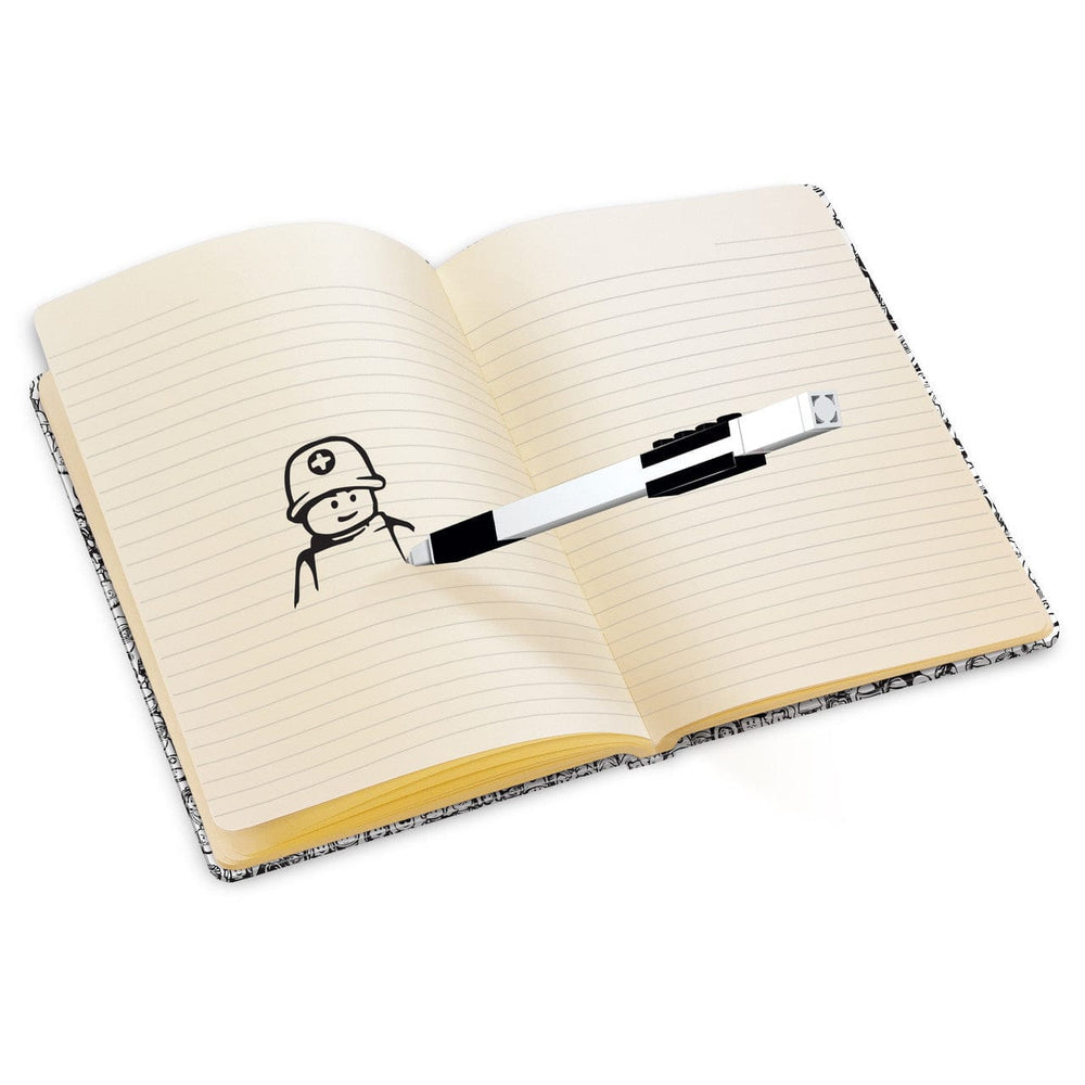 LEGO Minifigure Design Notebook with Pen by LEGO - The Pi Hut