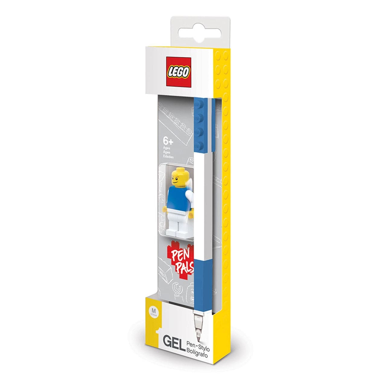 LEGO Blue Gel Pen with Minifigure by LEGO - The Pi Hut