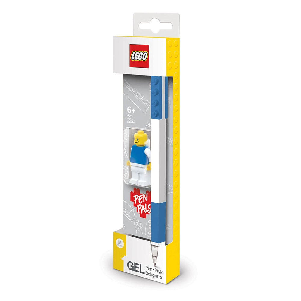 LEGO Blue Gel Pen with Minifigure by LEGO - The Pi Hut