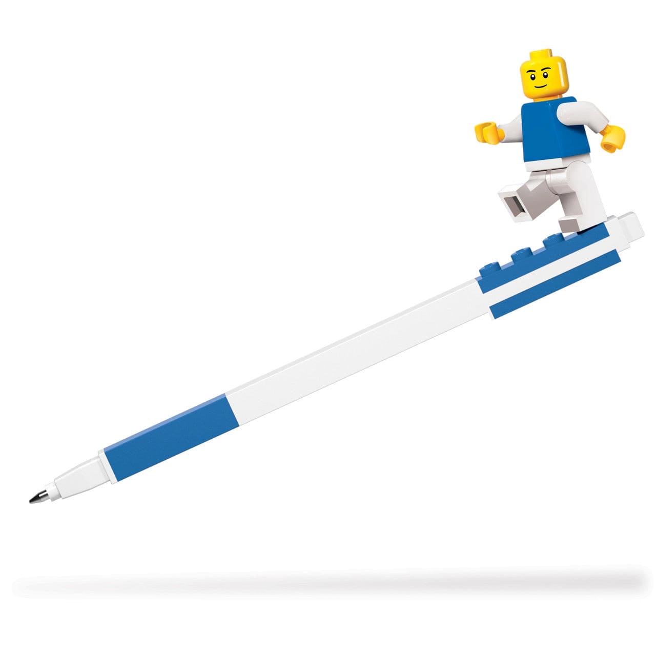 LEGO Blue Gel Pen with Minifigure by LEGO - The Pi Hut