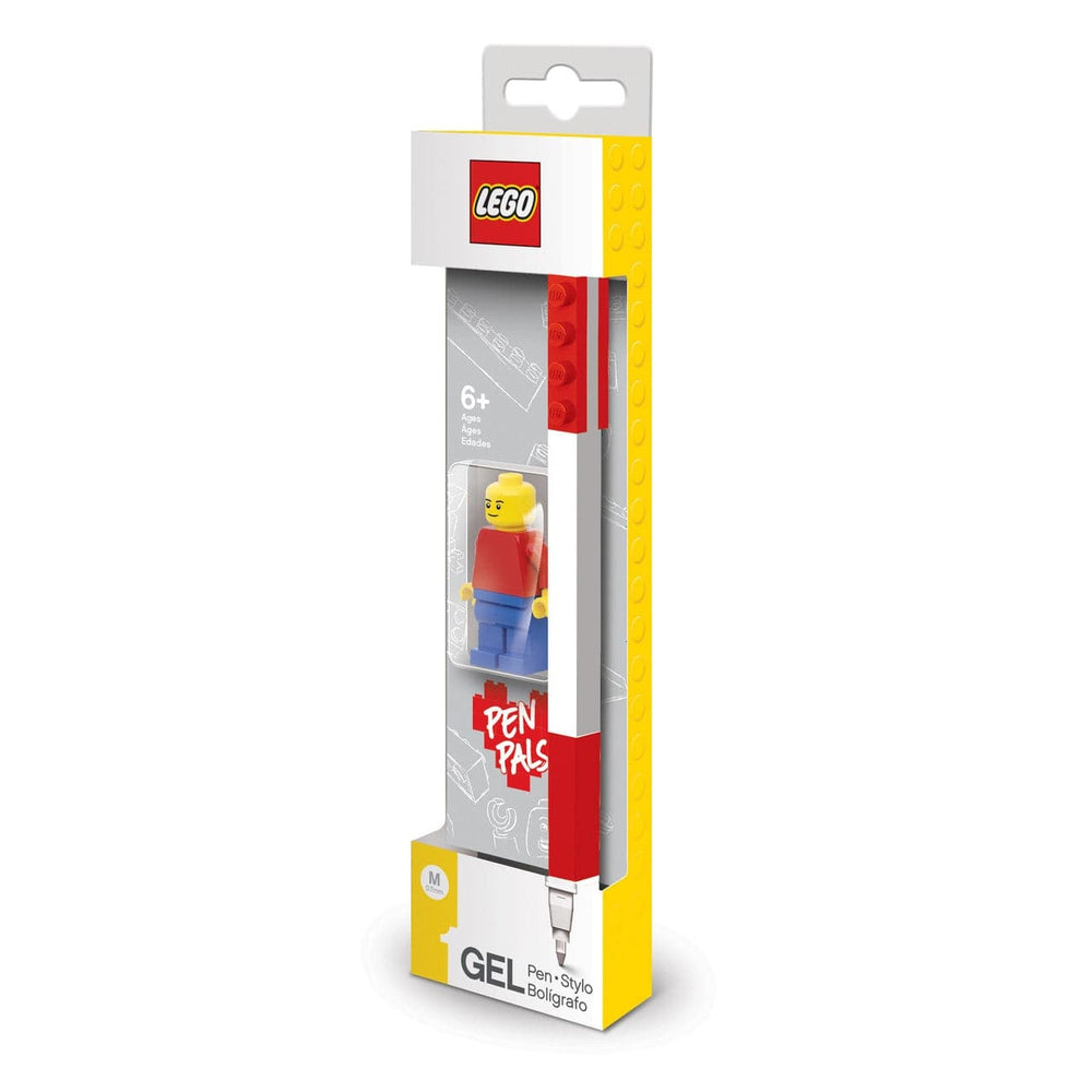 LEGO Red Gel Pen with Minifigure by LEGO - The Pi Hut
