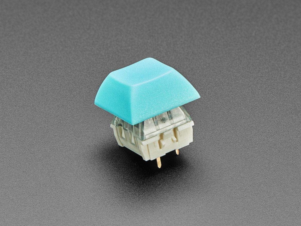 Light Blue DSA Keycaps for MX Compatible Switches - 10 pack by The Pi Hut - The Pi Hut