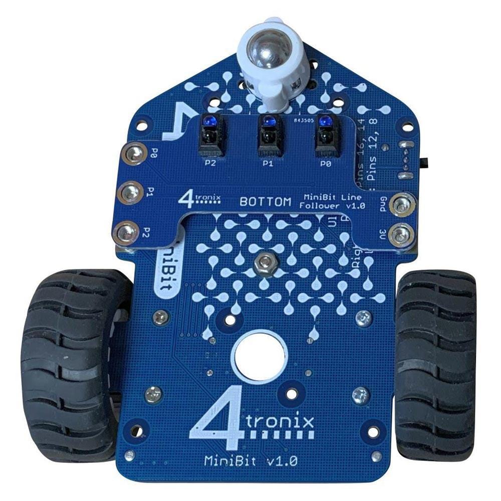 Line Follower Module for MiniBit Robot by 4tronix - The Pi Hut