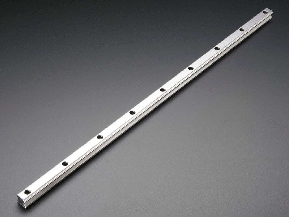 Linear Bearing Supported Slide Rail - 15mm wide - 500mm long by The Pi Hut - The Pi Hut