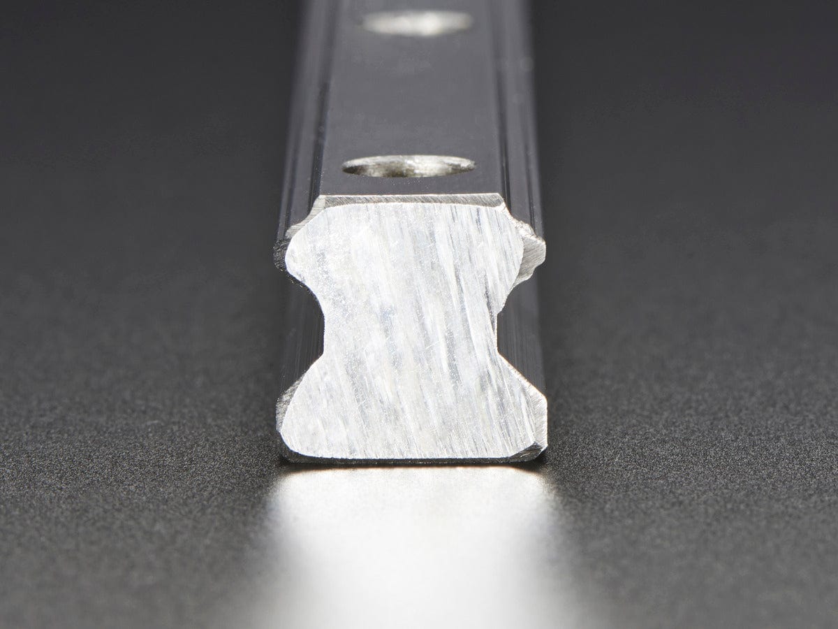 Linear Bearing Supported Slide Rail - 15mm wide - 500mm long by The Pi Hut - The Pi Hut