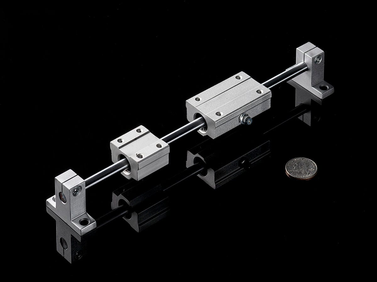 Linear Rail Shaft Guide/Support - 8mm Diameter (SK8) by The Pi Hut - The Pi Hut