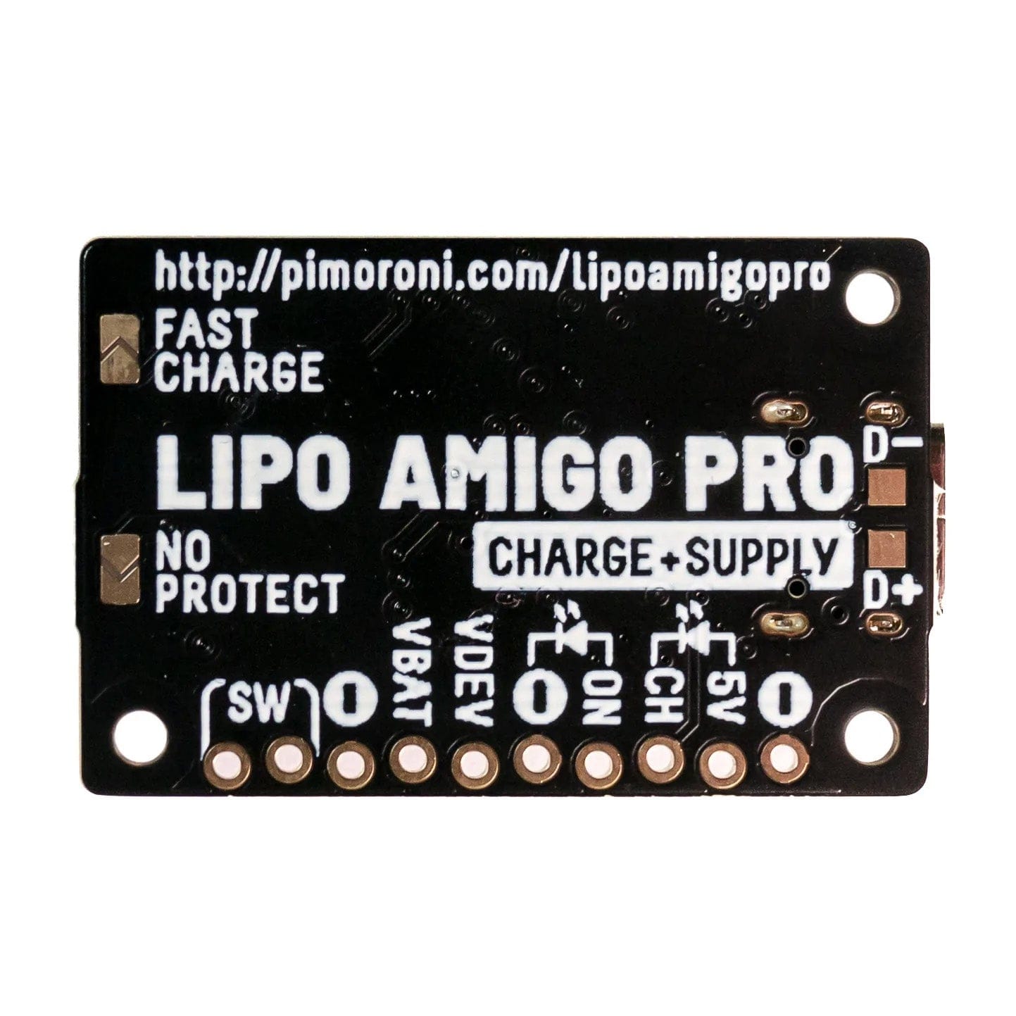LiPo Amigo (LiPo/LiIon Battery Charger) by Pimoroni - The Pi Hut