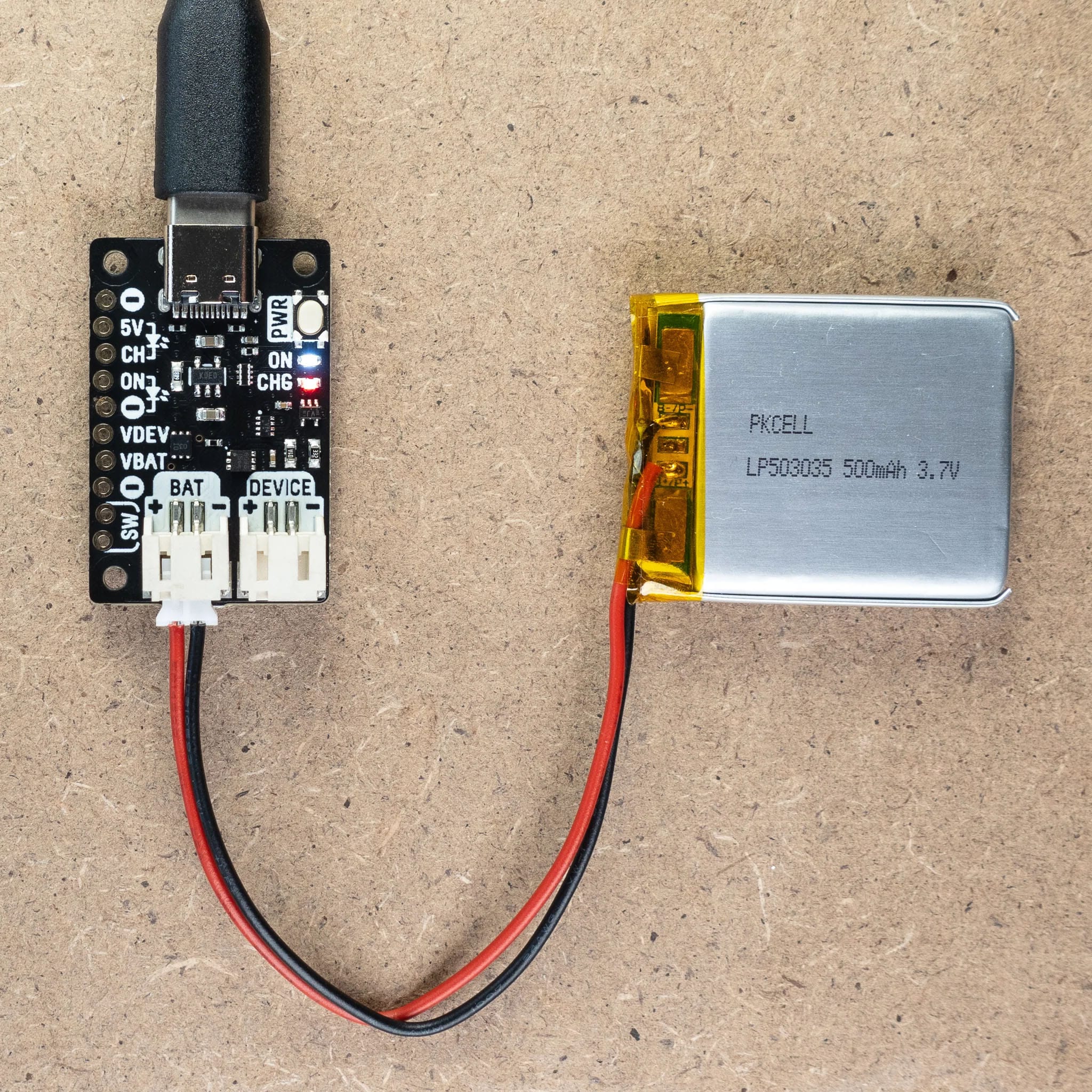 LiPo Amigo (LiPo/LiIon Battery Charger) by Pimoroni - The Pi Hut