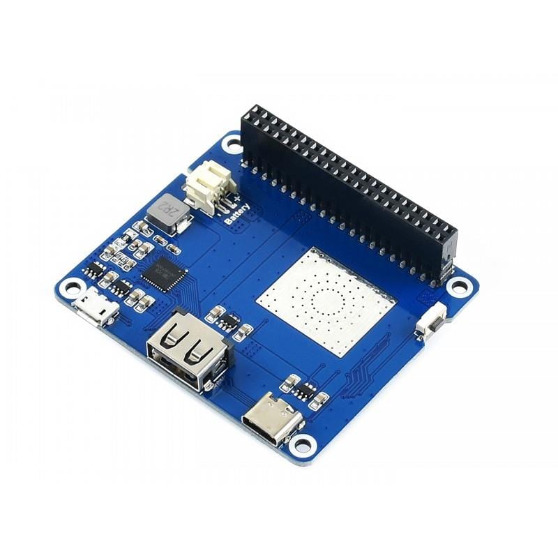 LiPo Battery HAT for Raspberry Pi by Waveshare - The Pi Hut