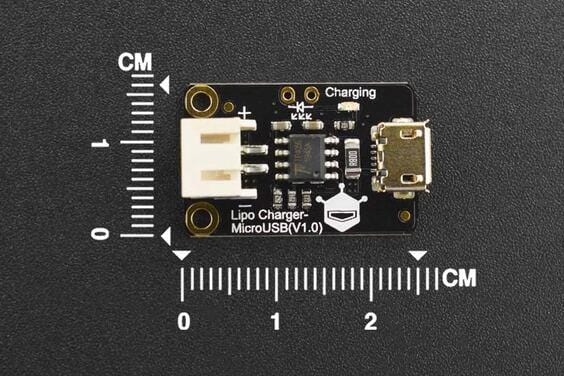 Lipo Charger - Micro-USB by DFRobot - The Pi Hut