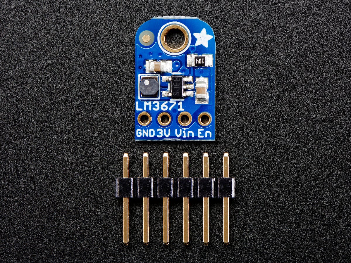 LM3671 3.3V Buck Converter Breakout - 3.3V Output 600mA Max by Adafruit - The Pi Hut