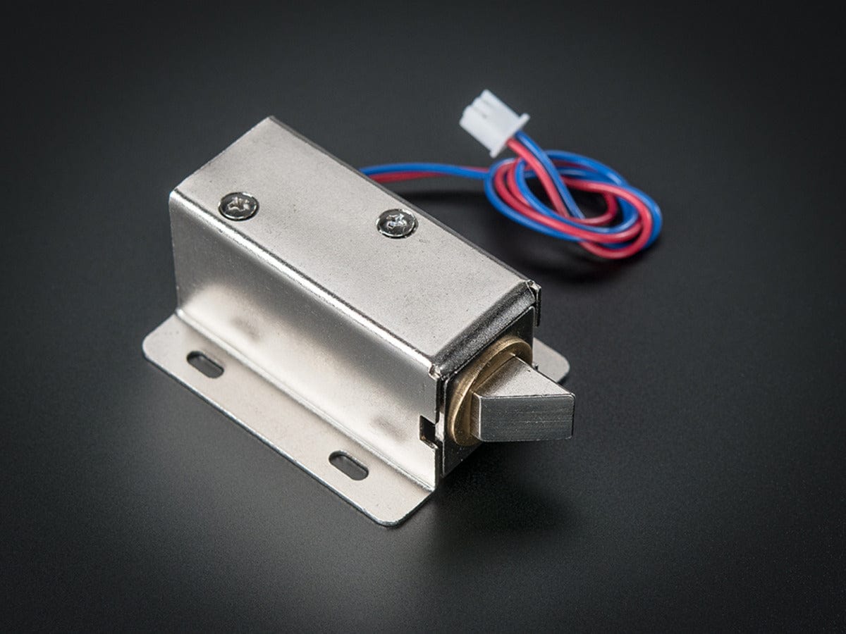 Lock-style Solenoid - 12VDC by The Pi Hut - The Pi Hut