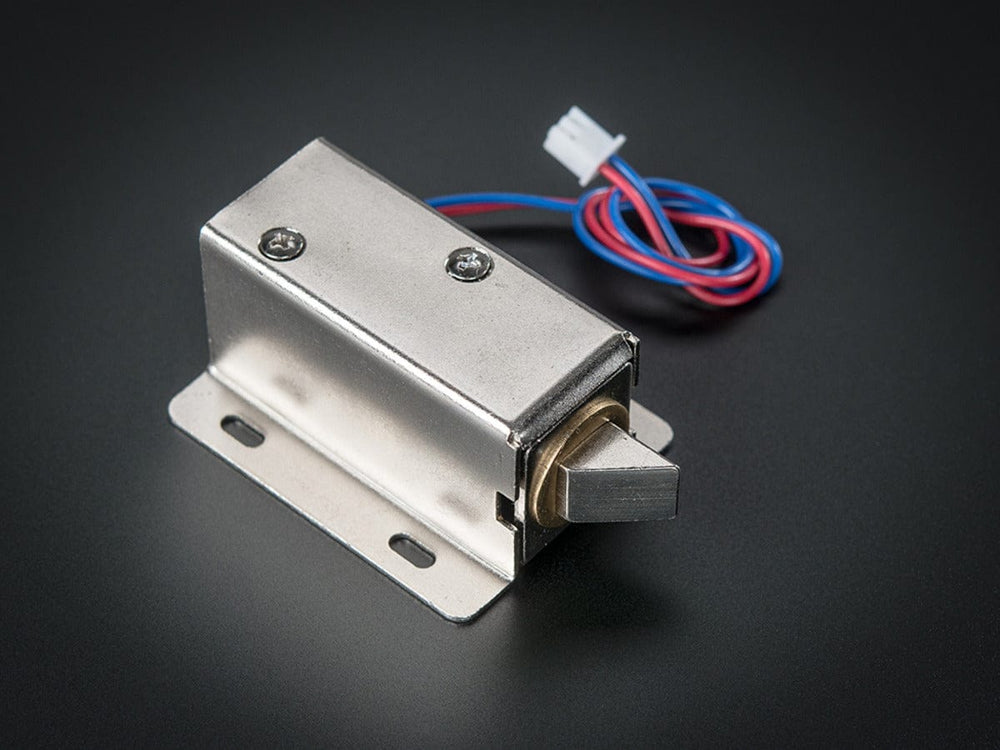 Lock-style Solenoid - 12VDC by The Pi Hut - The Pi Hut