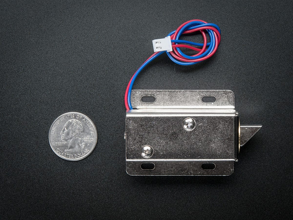 Lock-style Solenoid - 12VDC by The Pi Hut - The Pi Hut