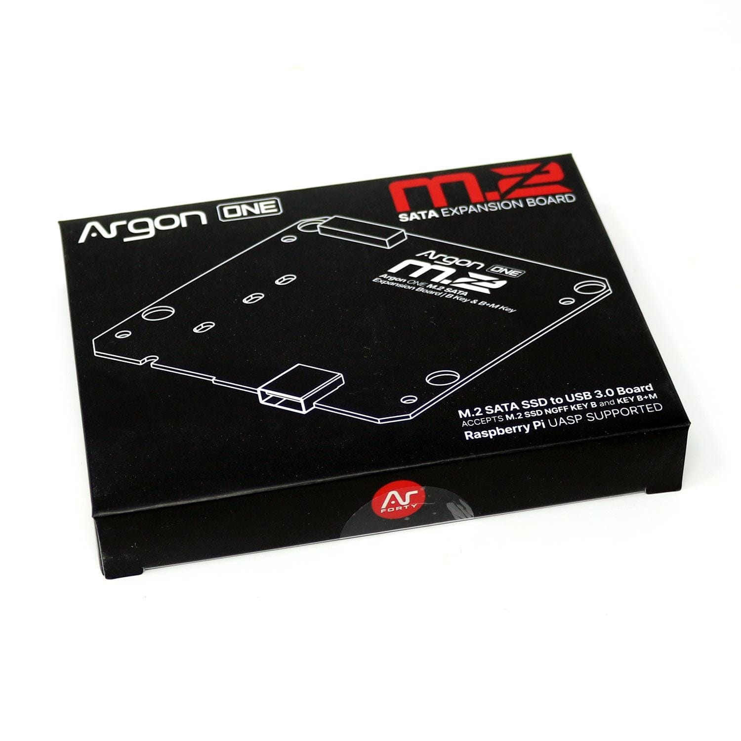 M.2 SATA Expansion Board for Argon ONE V2 by Argon40 - The Pi Hut
