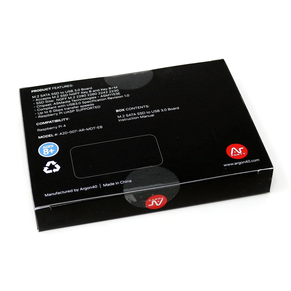 M.2 SATA Expansion Board for Argon ONE V2 by Argon40 - The Pi Hut