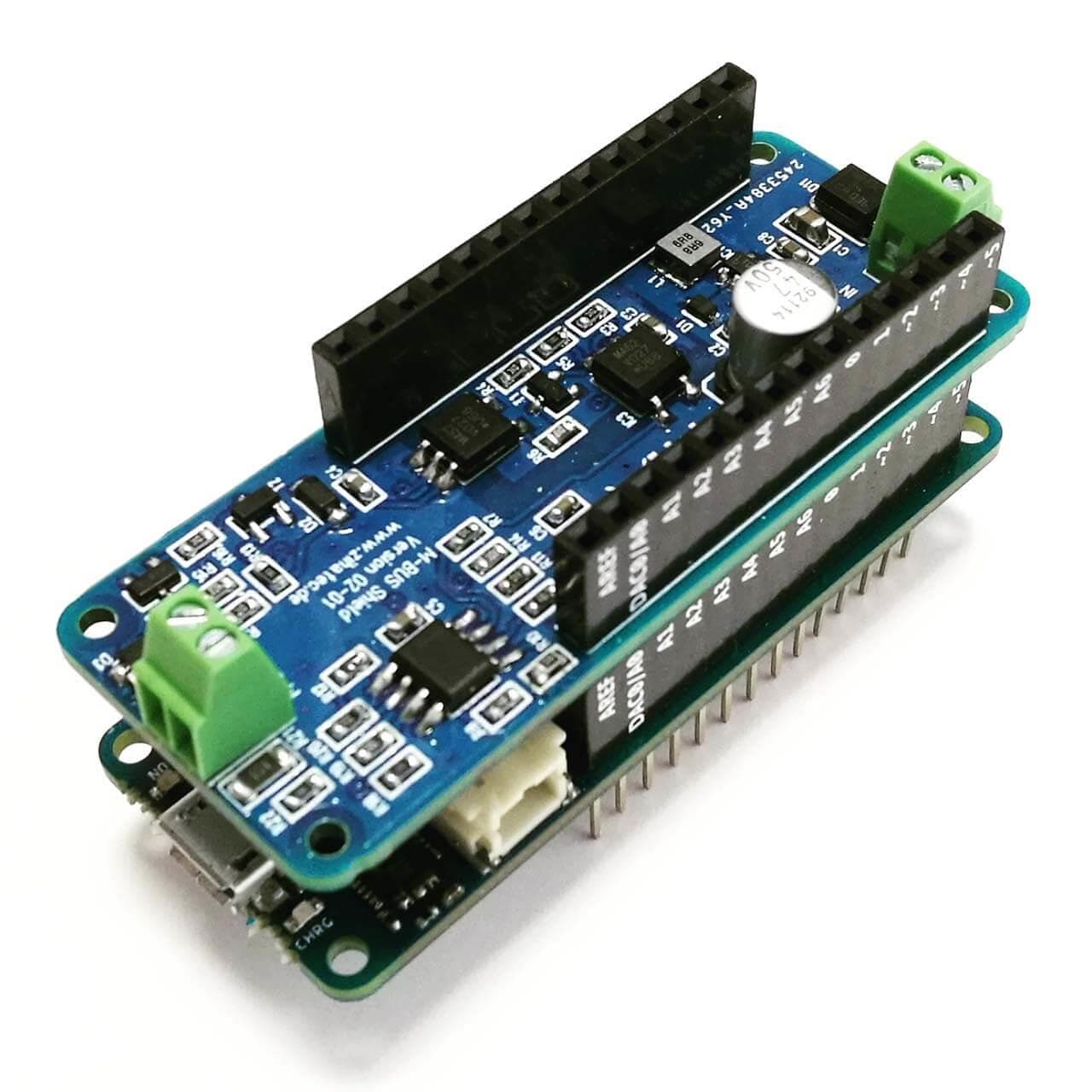 M-Bus Master Shield for Arduino MKR by Zihatec - The Pi Hut