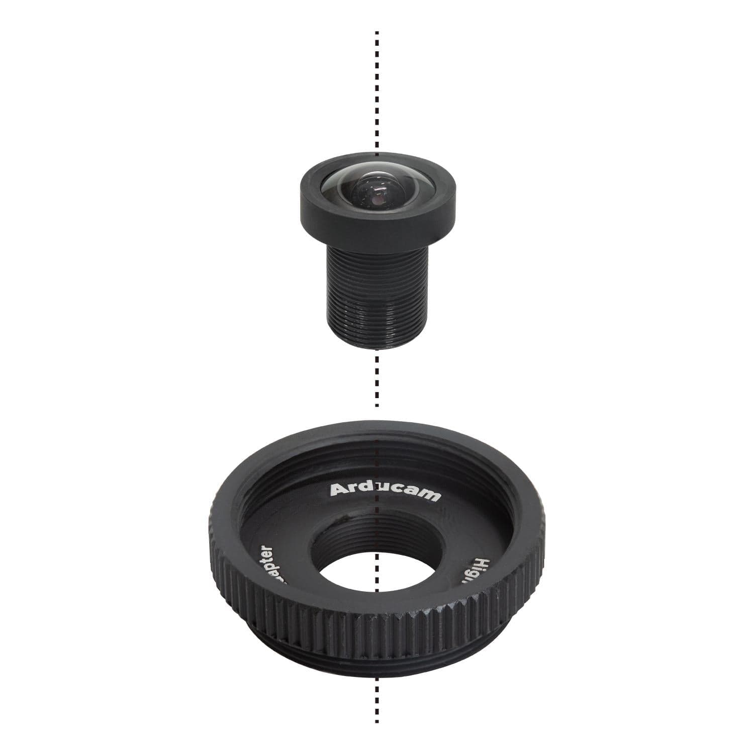 M12 Lens - 140-Degree Ultra-Wide Angle with Raspberry Pi HQ Camera Adapter by Arducam - The Pi Hut