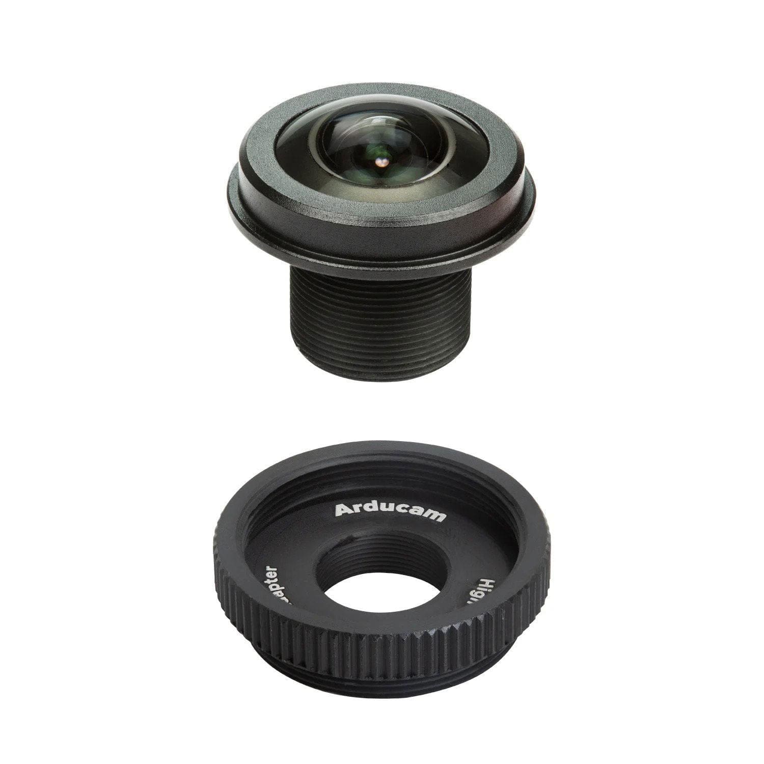 M12 Lens - 180-Degree Fisheye with Raspberry Pi HQ Camera Adapter by Arducam - The Pi Hut