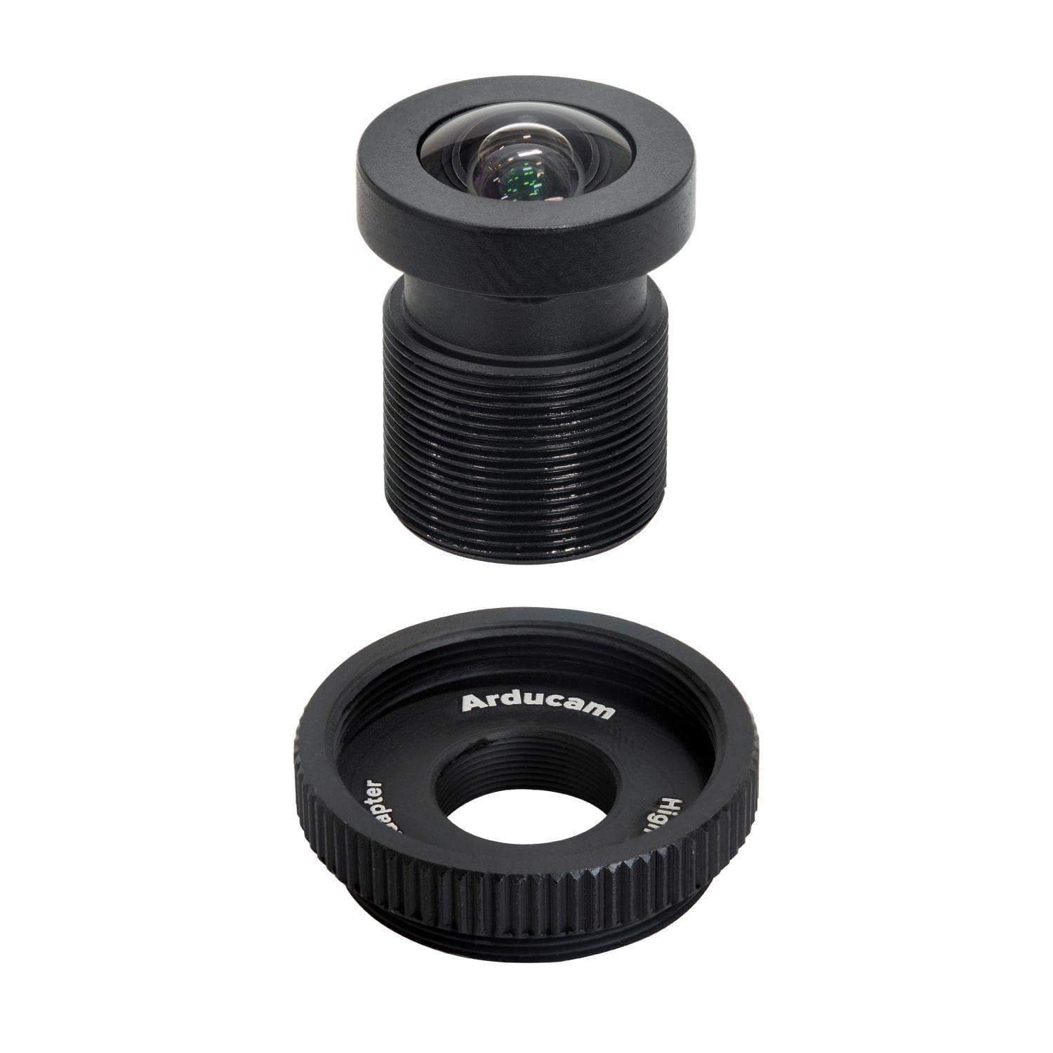 M12 Lens - 90-Degree Wide Angle with Raspberry Pi HQ Camera Adapter by Arducam - The Pi Hut