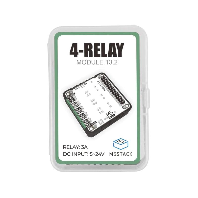 M5Stack 4-Channel Relay Module (STM32) by M5Stack - The Pi Hut