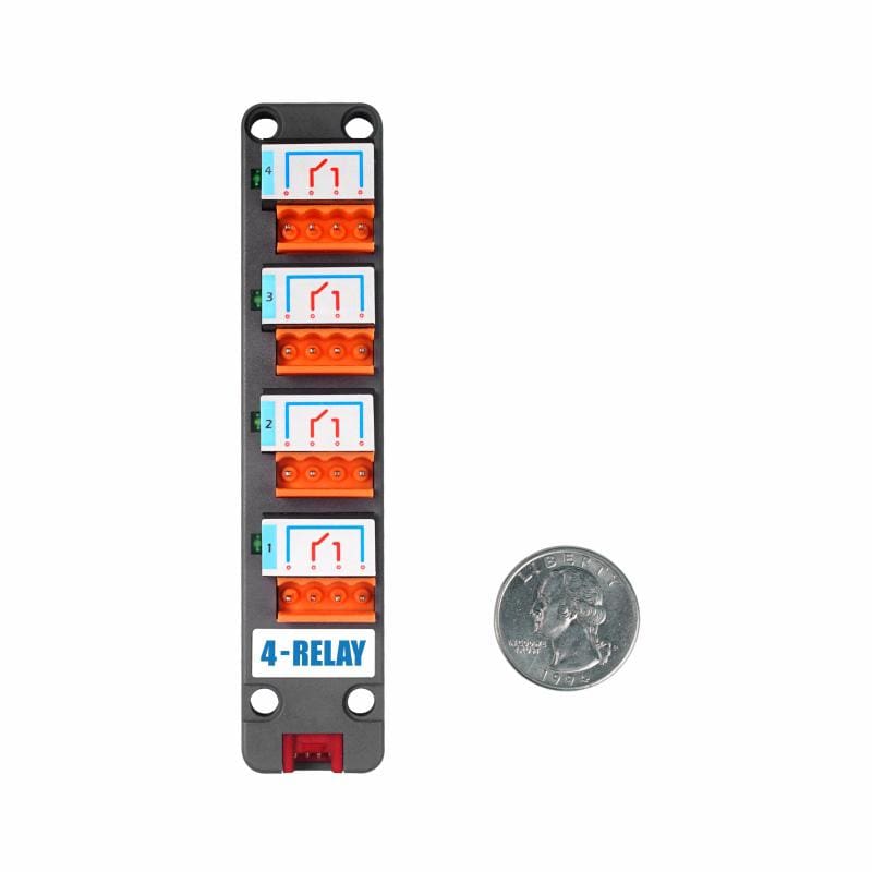 M5Stack 4-Relay Unit by M5Stack - The Pi Hut