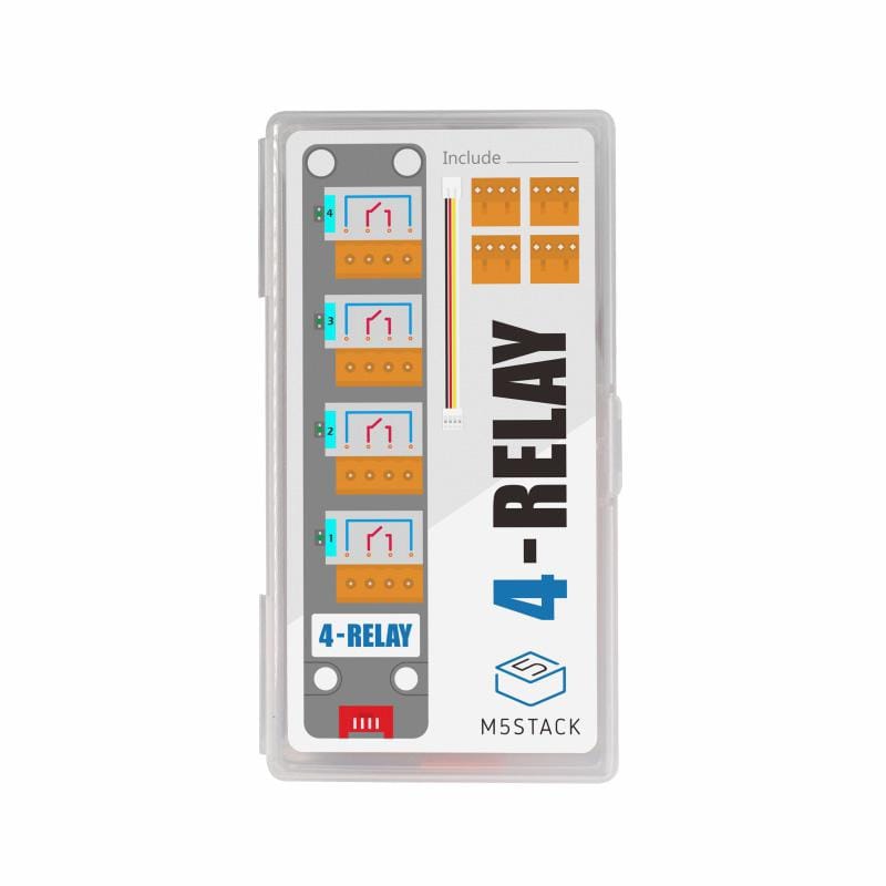 M5Stack 4-Relay Unit - The Pi Hut