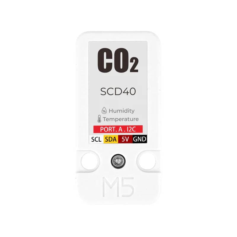 M5Stack CO2 Unit with Temperature and Humidity Sensor (SCD40) by M5Stack - The Pi Hut