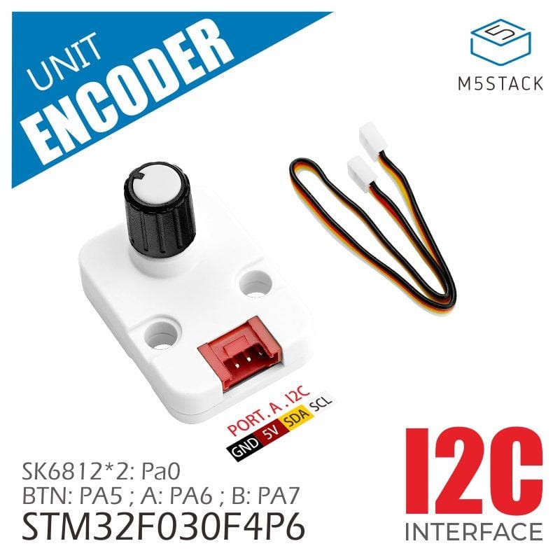M5Stack Encoder Unit by M5Stack - The Pi Hut