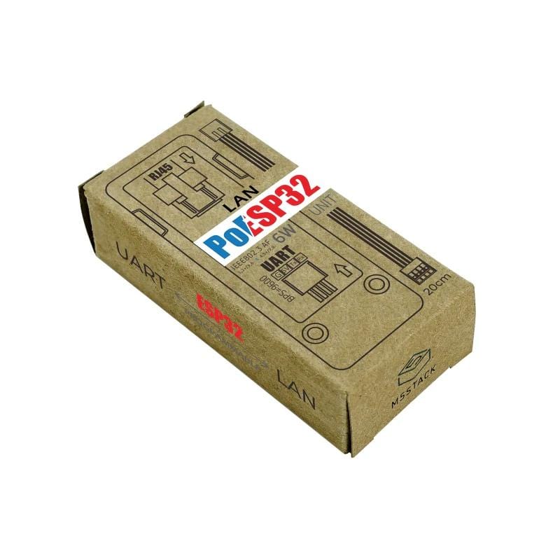 M5Stack ESP32 Ethernet Unit with PoE by M5Stack - The Pi Hut