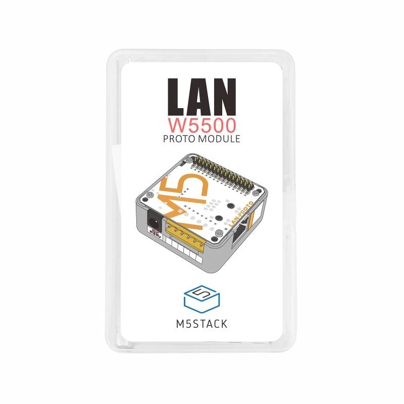 M5Stack LAN Module W5500 V1.2 by M5Stack - The Pi Hut