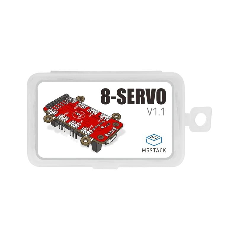 M5Stack M5StickC 8-Channel Servo Driver HAT by M5Stack - The Pi Hut
