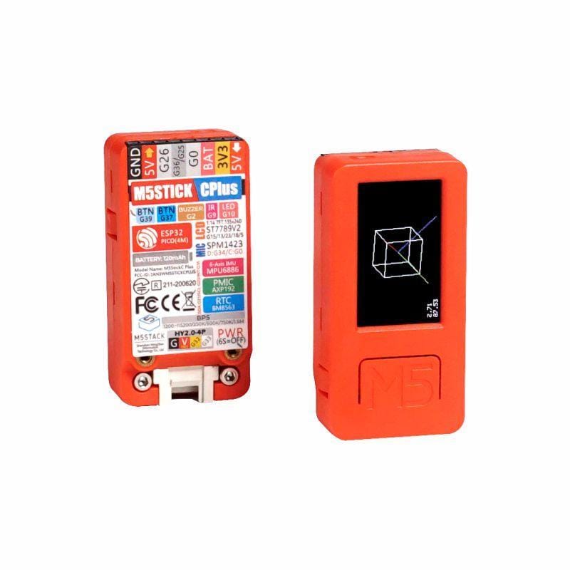 M5Stack M5StickC PLUS ESP32-PICO Mini IoT Development Kit by M5Stack - The Pi Hut