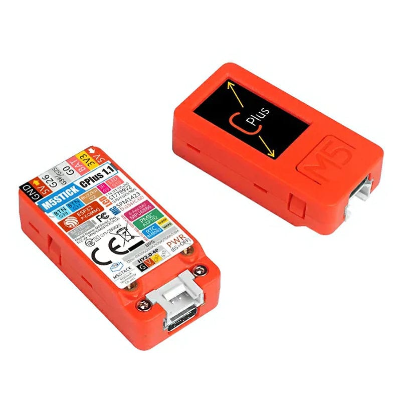 M5Stack M5StickC PLUS ESP32-PICO Mini IoT Development Kit by M5Stack - The Pi Hut