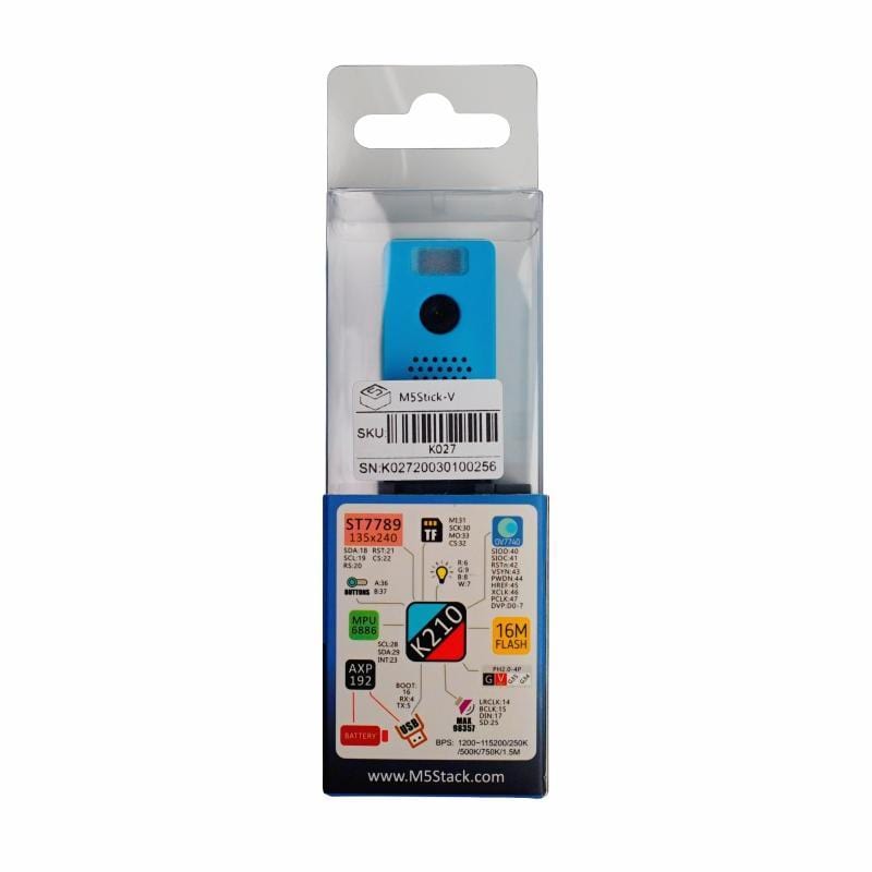 M5Stack M5StickV K210 AI Camera Development Board (Without Wifi) by M5Stack - The Pi Hut
