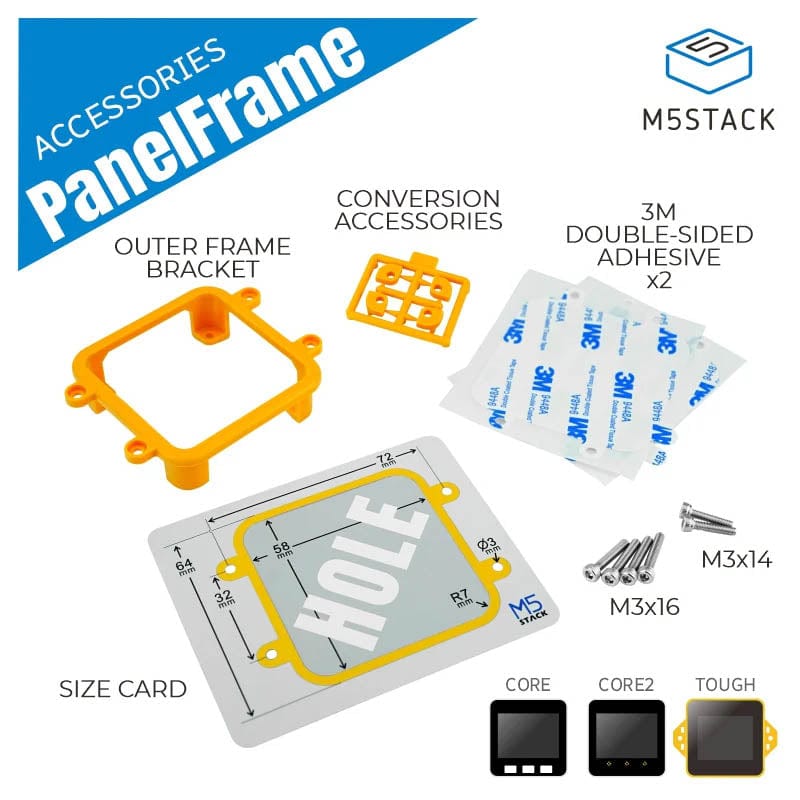 M5Stack Panel Frame for M5Core - The Pi Hut