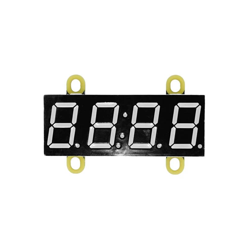M5Stack Red 7-Segment Digit Clock Unit by M5Stack - The Pi Hut