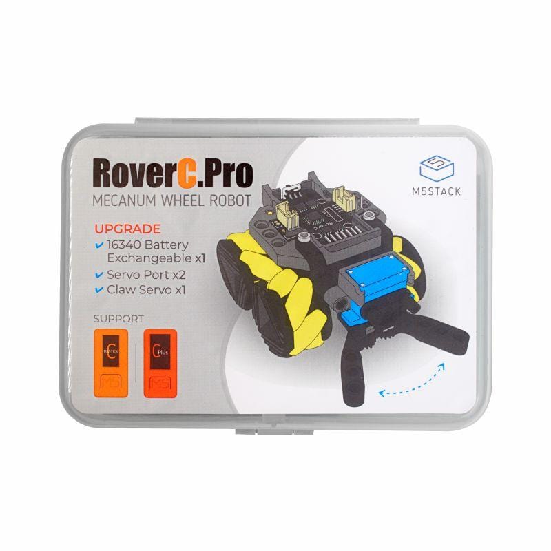 M5Stack RoverC Pro(W/O M5StickC) - The Pi Hut