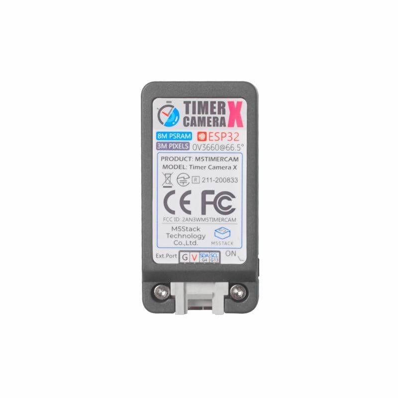 M5Stack Timer Camera X (OV3660, ESP32, PSRAM) by M5Stack - The Pi Hut