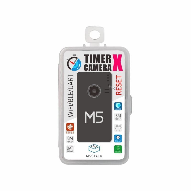 M5Stack Timer Camera X (OV3660, ESP32, PSRAM) by M5Stack - The Pi Hut